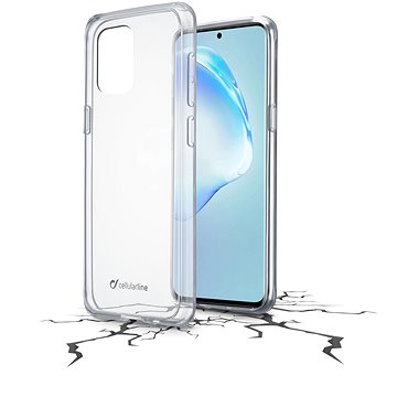 Obrázok Zadní číry kryt s ochranným rámčekom CellularLine Clear Duo pre Samsung Galaxy S20