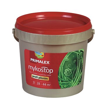 Obrázok PRIMALEX Primalex Mykostop - protiplesňová interiérová farba - biela - 1,45 Kg