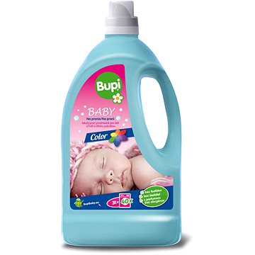 Obrázok BUPI Baby Color Tekutý prací prostriedok 3 l (8585000745592)