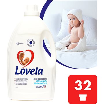 Obrázok LOVELA Gel Biela 3 l (32 pranie) (5900627052626)