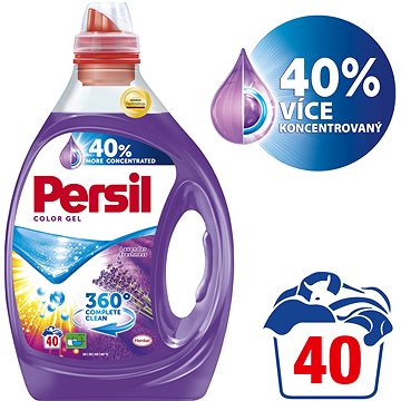 Obrázok PERSIL 360° Color Gel Lavender Freshness 2 l (40 praní) (9000101315738)