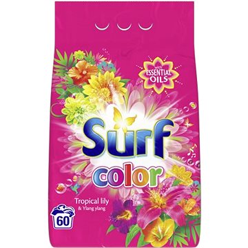 Obrázok SURF Color Tropical 4,2 kg (60 dávok) – prací prášok