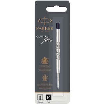 Obrázok Parker Royal QUINKFlow náplň do gulič.pera čierna M (1,0mm)