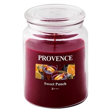 Obrázok Provence Vonná sviečka v skle PROVENCE 510g, sladký punč