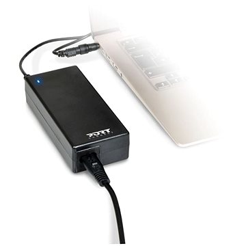 Obrázok PORT CONNECT univerzální napájecí adaptér k notebooku, 19V, 4,74A, 90W, 11x konektor, 900007