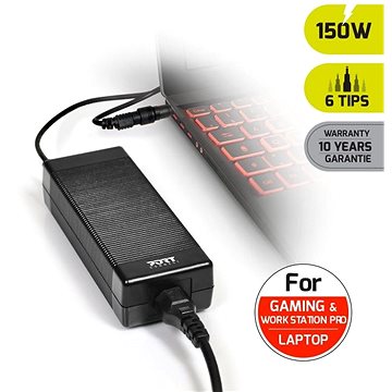 Obrázok PORT CONNECT univerzální napájecí adaptér k notebooku, 150W, 6x konektor