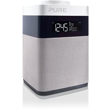 Obrázok DAB+, FM stolné rádio Pure Pop Mini, čierna, biela