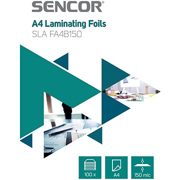 Obrázok Sencor SLA FA4B150 fólia A4 150mic 100ks