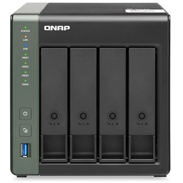 Obrázok QNAP TS-431X3-4G (1,7GHz / 2GB RAM / 4x SATA / 1x GbE / 2x 2,5GbE / 1x 10GbE SFP+ / 3x USB 3.2) TS-431X3-4G