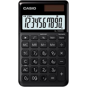 Obrázok Casio Kalkulačka SL 1000 SC BK kapesní, černý