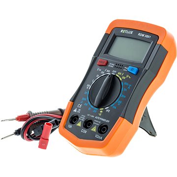 Obrázok RDM 3001 Digitálny multimeter RETLUX 50002704