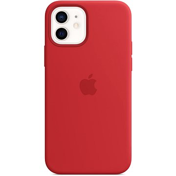 Obrázok Apple iPhone 12 Mini Silikonový kryt s MagSafe (PRODUCT)RED (MHKW3ZM/A)