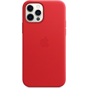 Obrázok Apple iPhone 12 a 12 Pro Kožený kryt s MagSafe (PRODUCT)RED (MHKD3ZM/A)