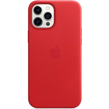 Obrázok Apple iPhone 12 Pro Max Kožený kryt s MagSafe (PRODUCT)RED (MHKJ3ZM/A)