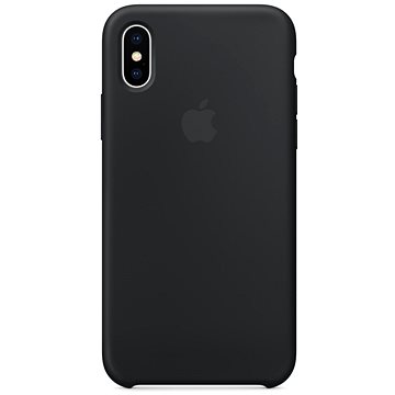 Obrázok iPhone X Silikonový kryt černý (MQT12ZM/A)