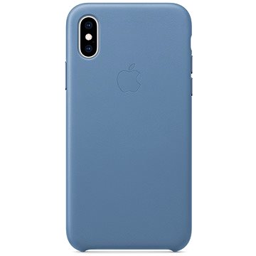 Obrázok iPhone XS Kožený kryt nevädzovo modrý (MVFP2ZM/A)