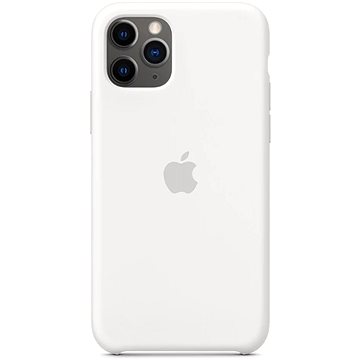 Obrázok Apple iPhone 11 Pro Silikónový kryt biely (MWYL2ZM/A)