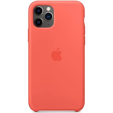 Obrázok Apple iPhone 11 Pro Silikónový kryt mandarínkový (MWYQ2ZM/A)