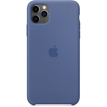 Obrázok Apple iPhone 11 Pro Max Silikónový kryt ošúchano modrý (MY122ZM/A)