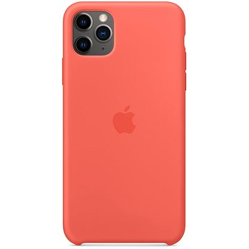 Obrázok Apple iPhone 11 Pro Max Silikónový kryt mandarínkový (MX022ZM/A)