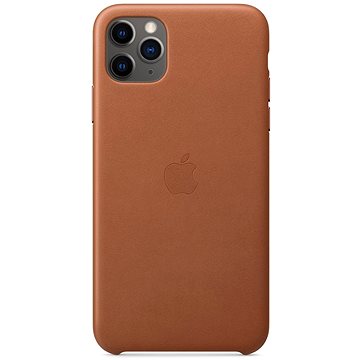 Obrázok Apple iPhone 11 Pro Max Kožený kryt sedlovo hnedý (MX0D2ZM/A)