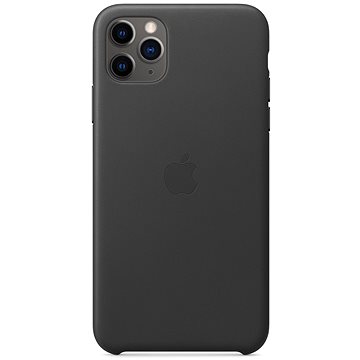 Obrázok Apple iPhone 11 Pro Max Kožený kryt čierny (MX0E2ZM/A)