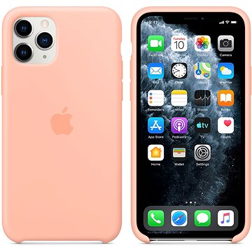 Obrázok Apple iPhone 11 Pro Silikónový kryt grepovo ružový (MY1E2ZM/A)