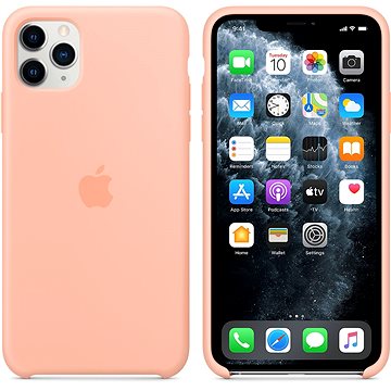 Obrázok Apple iPhone 11 Pro Max Silikónový kryt grepovo ružový (MY1H2ZM/A)