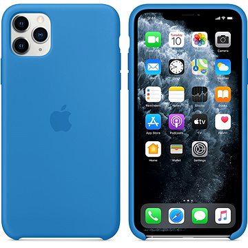 Obrázok Apple iPhone 11 Pro Max Silikónový kryt príbojovo modrý (MY1J2ZM/A)