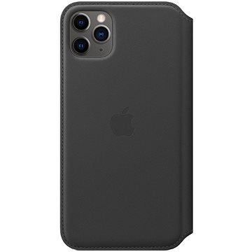 Obrázok Apple iPhone 11 Pro Max Kožené puzdro Folio čierne (MX082ZM/A)