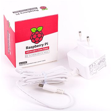 Obrázok RASPBERRY PI 4 - 5V/3A bílý (RB-Netzteil4-W)