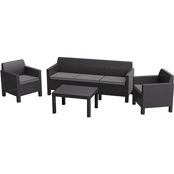 Obrázok Allibert Lavica ORLANDO 3 SEAT SOFA grafit (226512)