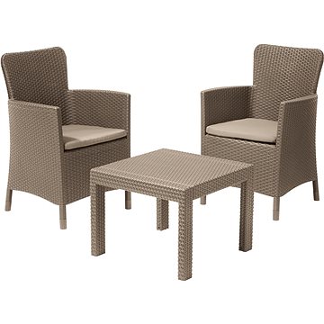 Obrázok ALLIBERT /219451/ BALKONOVY SET SALVADOR CAPPUCCINO + SAND BEIGE