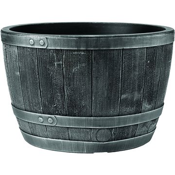 Obrázok Květináč BLENHEIM HALF BARREL 81L CÍN Stewart