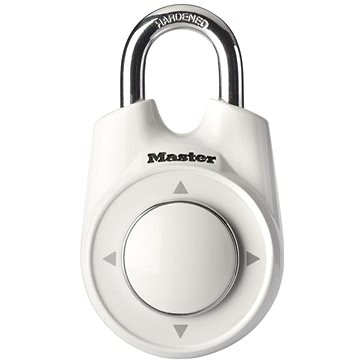 Obrázok MasterLock Master Lock 1500iEURDWHI Visací zámek - bílý