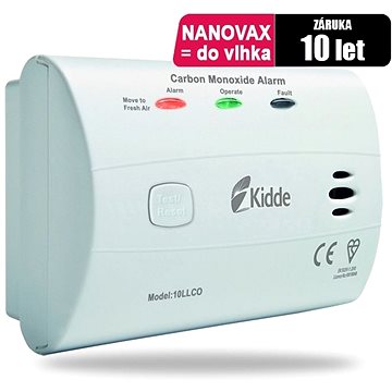 Obrázok Kidde 10LLCO Nanowax detektor CO, Kidde 10LLCO