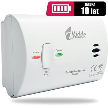 Obrázok Kidde Nanowax detektor CO 3x 1,5V baterie, Kidde 7CO