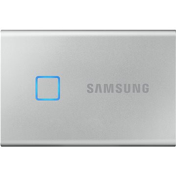 Obrázok Samsung Portable SSD T7 Touch 500GB stříbrný (MU-PC500S/WW)