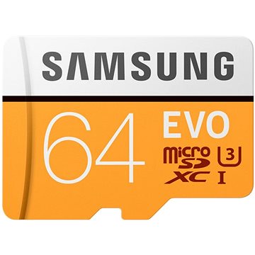 Obrázok SAMSUNG SKSAMB-MP64GA/EU 64GB MICROSDHC KARTA SAMSUNG EVO PLUS + ADAPTER