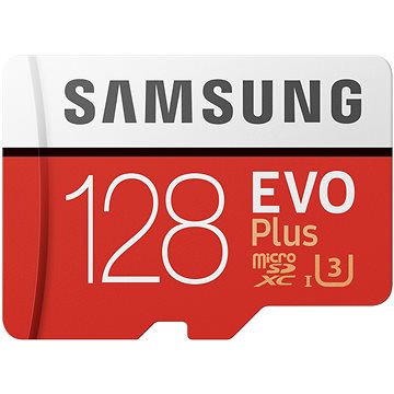 Obrázok Micro SDXC 128GB Samsung EVO Plus + SD adaptér MB-MC128HA/EU