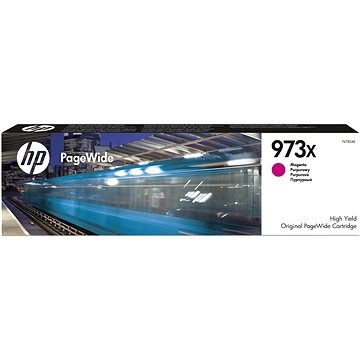 Obrázok HP F6T82AE PageWide atram. kazeta magenta No. 973 XL, F6T82AE