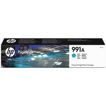 Obrázok Hewlett-Packard HP originál ink sada M0J74AE, HP 991A, cyan, 8000str., 97ml, HP PageWide Pro 750dw,777z,MFP 772dn,MFP 777z