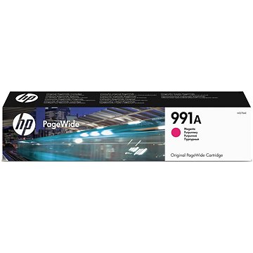 Obrázok Hewlett-Packard HP originál ink sada M0J78AE, HP 991A, magenta, 8000str., 94ml, HP PageWide Pro 750dw,777z,MFP 772dn,MFP 777z