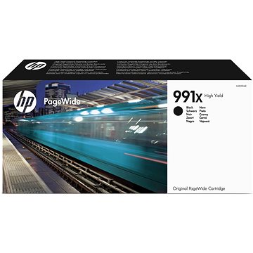 Obrázok Hewlett-Packard HP originál ink M0K02AE, HP 991X, black, 20000str., 375ml, HP HP PageWide Pro 750dw, MFP 772dn, MFP 777z