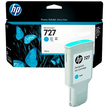 Obrázok F9J76A HP 727 300-ml Cyan DesignJet Ink Cartridge (F9J76A)