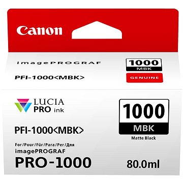 Obrázok Canon PFI-1000MBK (0545C001)