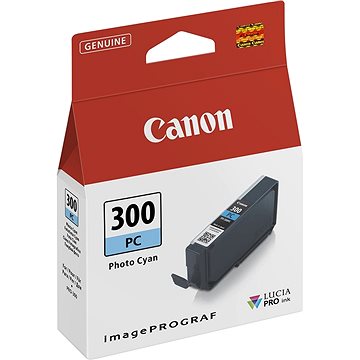 Obrázok Canon PFI-300PC foto azúrová (4197C001)