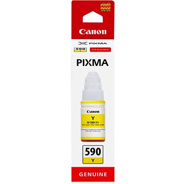 Obrázok Canon originál ink GI-590 Y, yellow, 7000str., 70ml, 1606C001, Canon PIXMA iP100