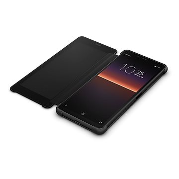 Obrázok Sony XCZ-CVAU flipové púzdro pre Sony Xperia10 II,čierne