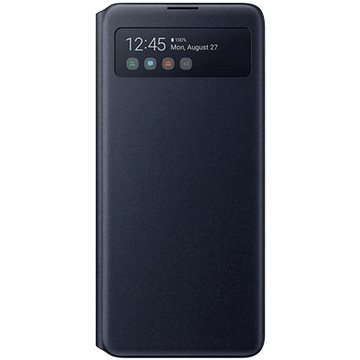 Obrázok Samsung flipové pouzdro S View pro Galaxy Note10 Lite černé (EF-EN770PBEGEU)